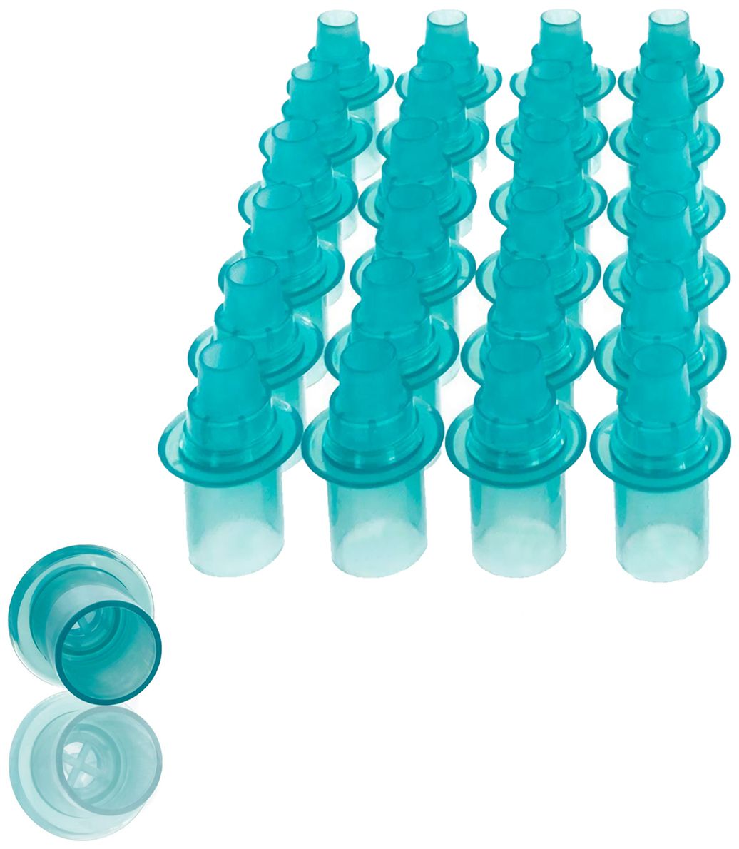 ACE blue mouthpieces - for ACE AL 5500 Plus, ACE AF-33, ACE One, ACE X and many more. - 25 pieces
