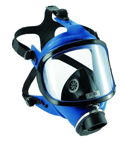 Dräger full face mask X-plore 6530 made of EPDM, with triplex lens, black with stainless steel frame, Rd40 (EN 148-1)