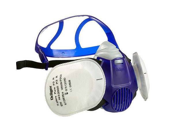Dräger Partikelfilter X-plore PURE - Odour P3 R mit Geruchsstopp - für Atemschutz-Masken mit Bajonett-Anschluss