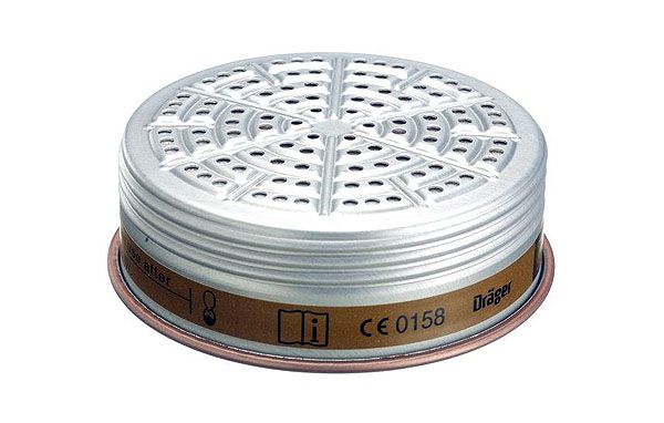 Dräger respiratory protection gas filter Rd90 connection, 990 - A2 - not for Combitox masks
