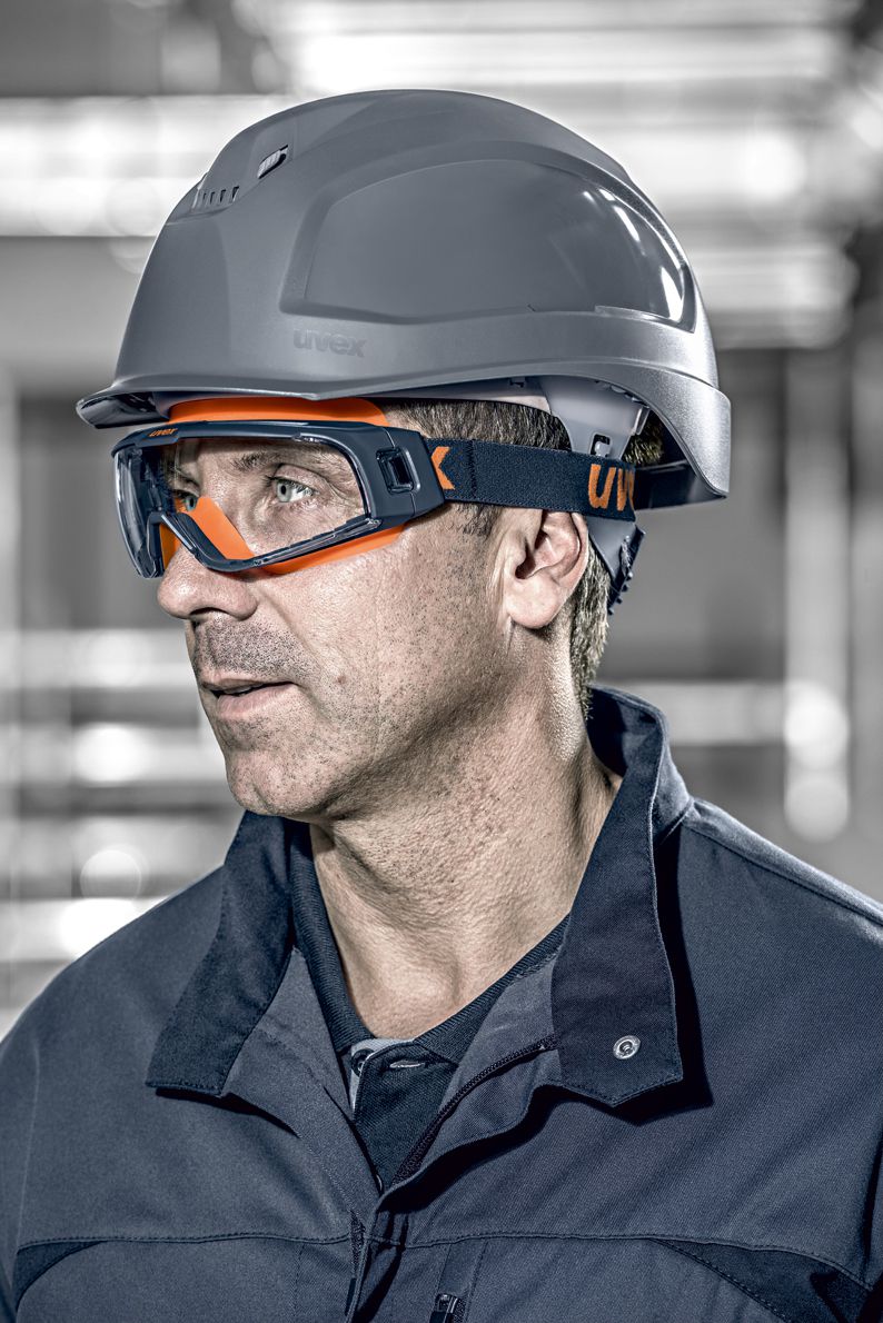 uvex ultrasonic safety goggles - EN 166/170 - safety goggles for spectacle wearers Transparent/Clear