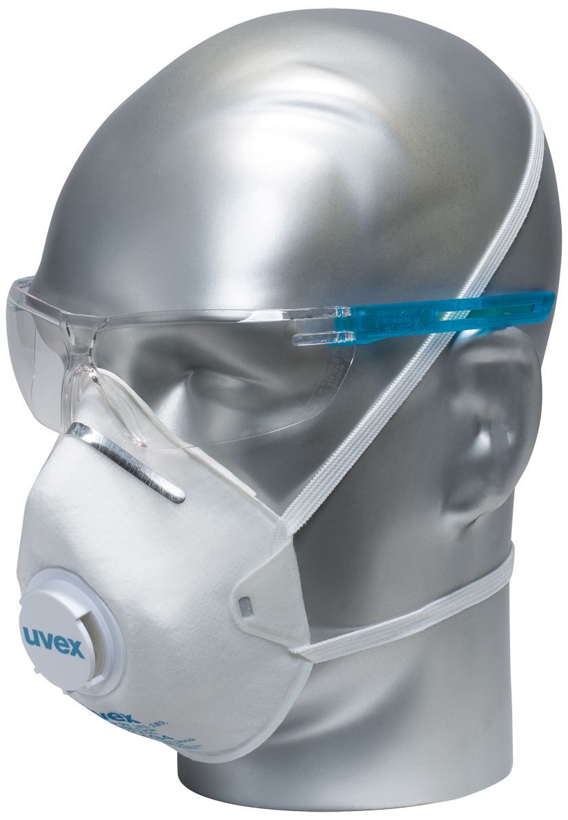 uvex silv-Air c 2110 Staubmaske - FFP1-Staubschutzmaske - Atemmaske mit Ventil
