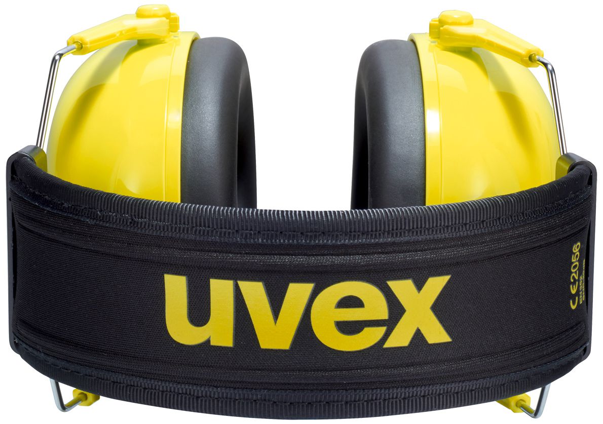 uvex Safety K junior Kapselgehörschutz für Kinder SNR 29, optimaler Schutz bis 109 dB, gelb