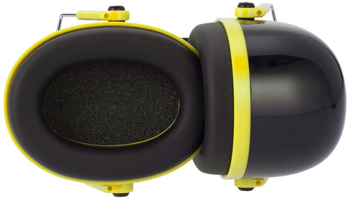 Uvex Kapselgehörschutz uvex K2, SNR: 32 dB, Farbe, schwarz-gelb, sehr leicht, gepolstert