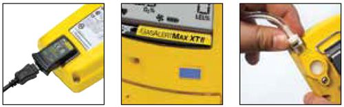 Honeywell BW - GasAlertMax XT II - Gaswarngerät für UEG (CH4), H2S, Akku, Ladegerät, Pumpe, schwarz, EU