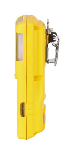 Honeywell BW - GasAlertMicroClip XL - Gas-Warngerät für UEG (CatEx gefiltert), O2, H2S und CO - mit Akku und Ladetechnik - Farbe: gelb - EU-Version