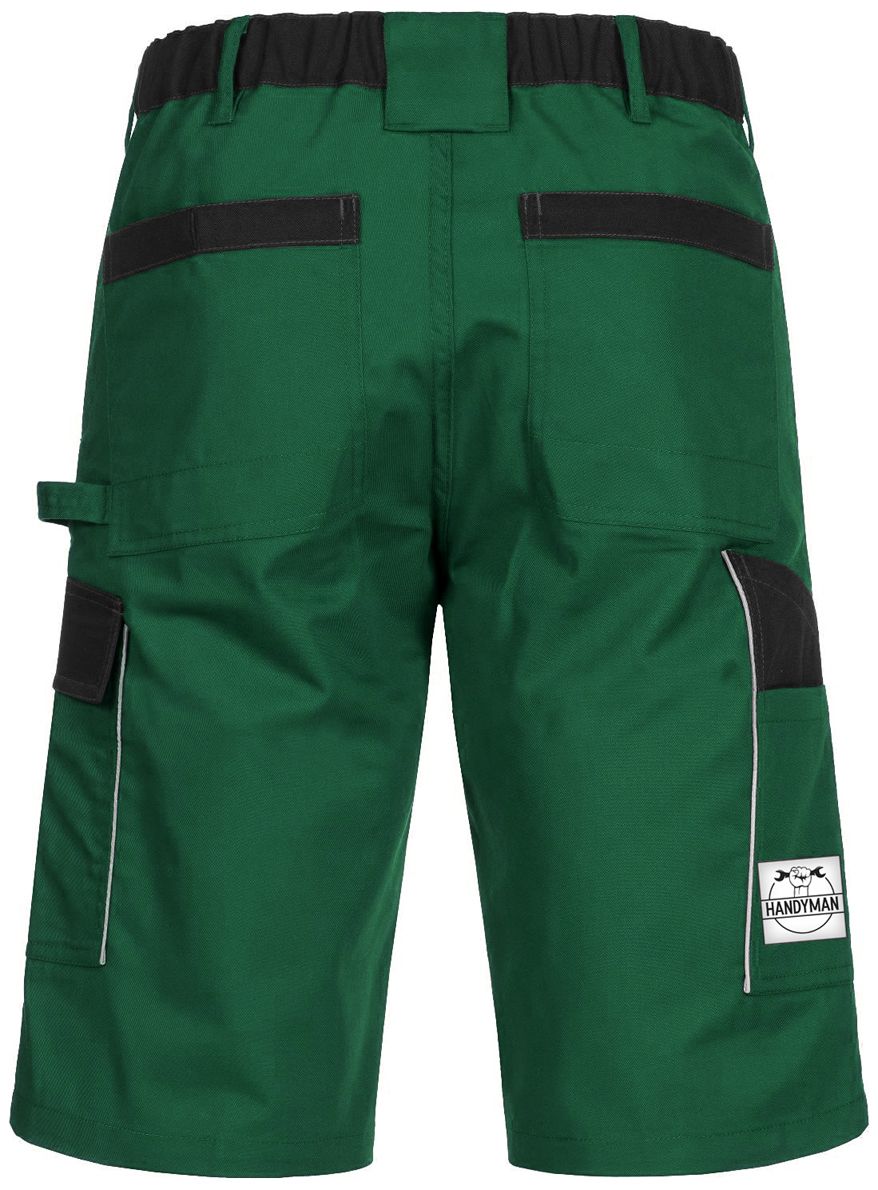 ACE Handyman Gärtner-Arbeitshosen - Cargo-Shorts für die Arbeit - Grün - 62