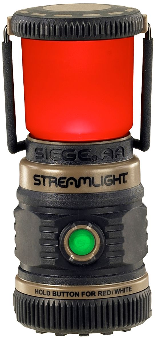 Streamlight Siege AA Lampe - extrem robuste & wasserfeste Outdoor-Laterne - taktische Leuchte mit 200 Lumen