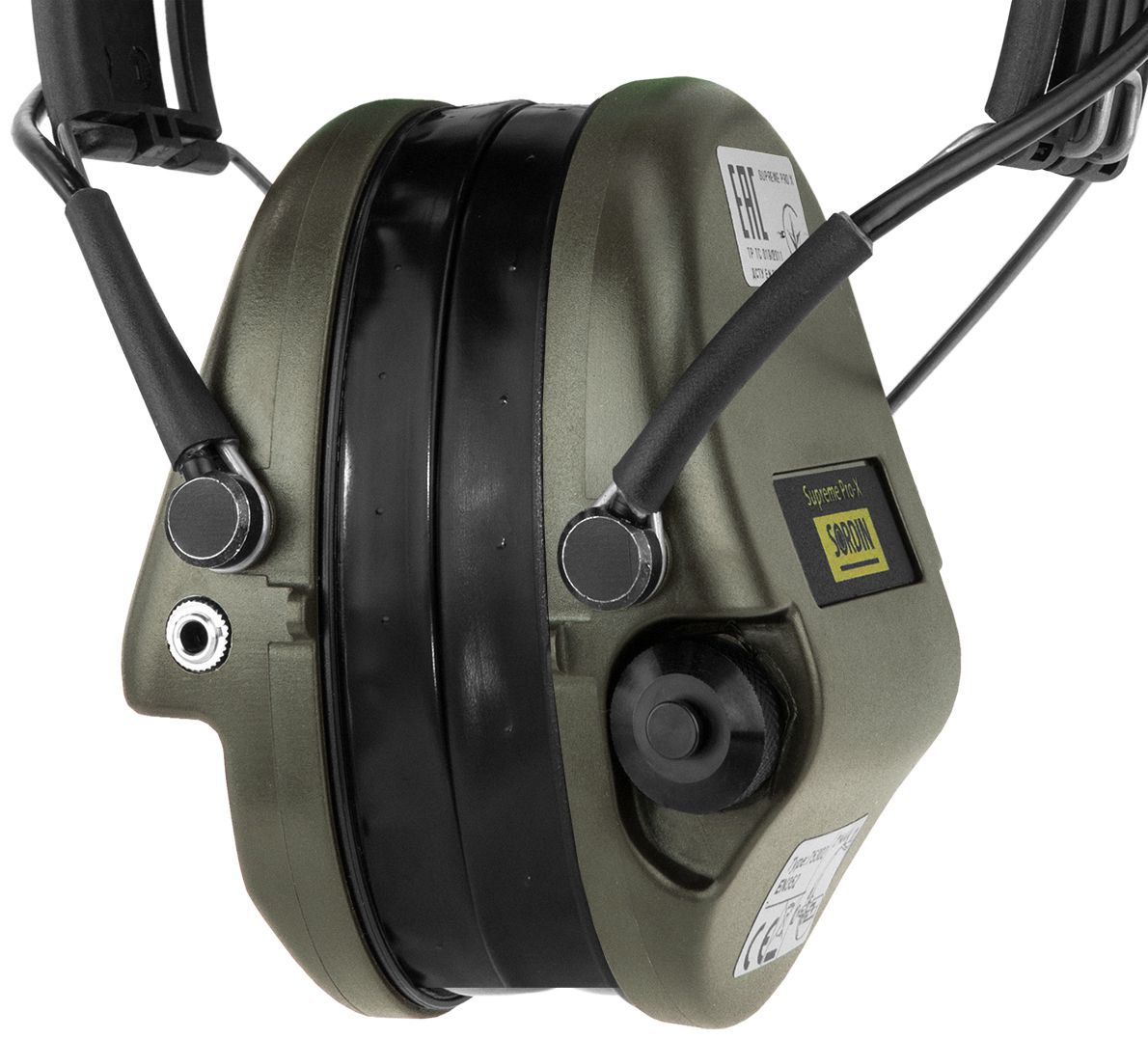 Sordin Supreme Pro-X (ACE-Edition) Aktiver Kapsel-Gehörschutz - Elektronischer Gehörschützer - EN 352 - SNR: 25 dB