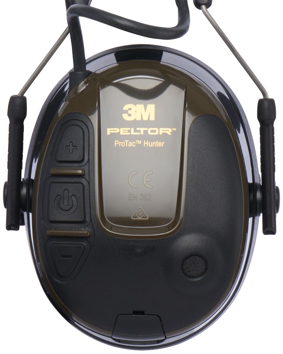 3M Peltor ProTac Hunter - Aktiver Kapsel-Gehörschutz für Jagd- & Schießsport - SNR: 26 dB