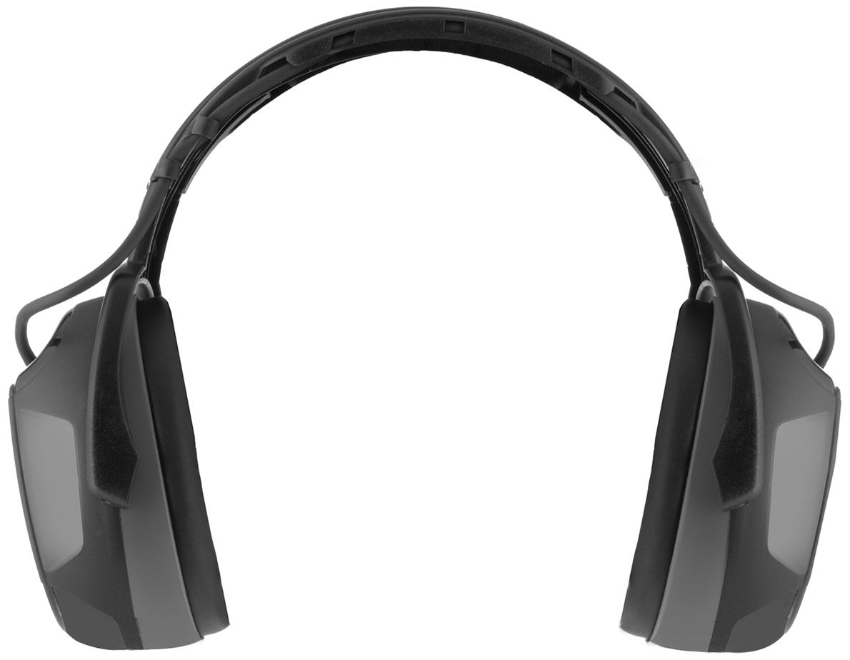 Hellberg Xstream LD Aktiver Kapsel-Gehörschutz - Elektronischer Gehörschützer - EN 352 - Schwarz