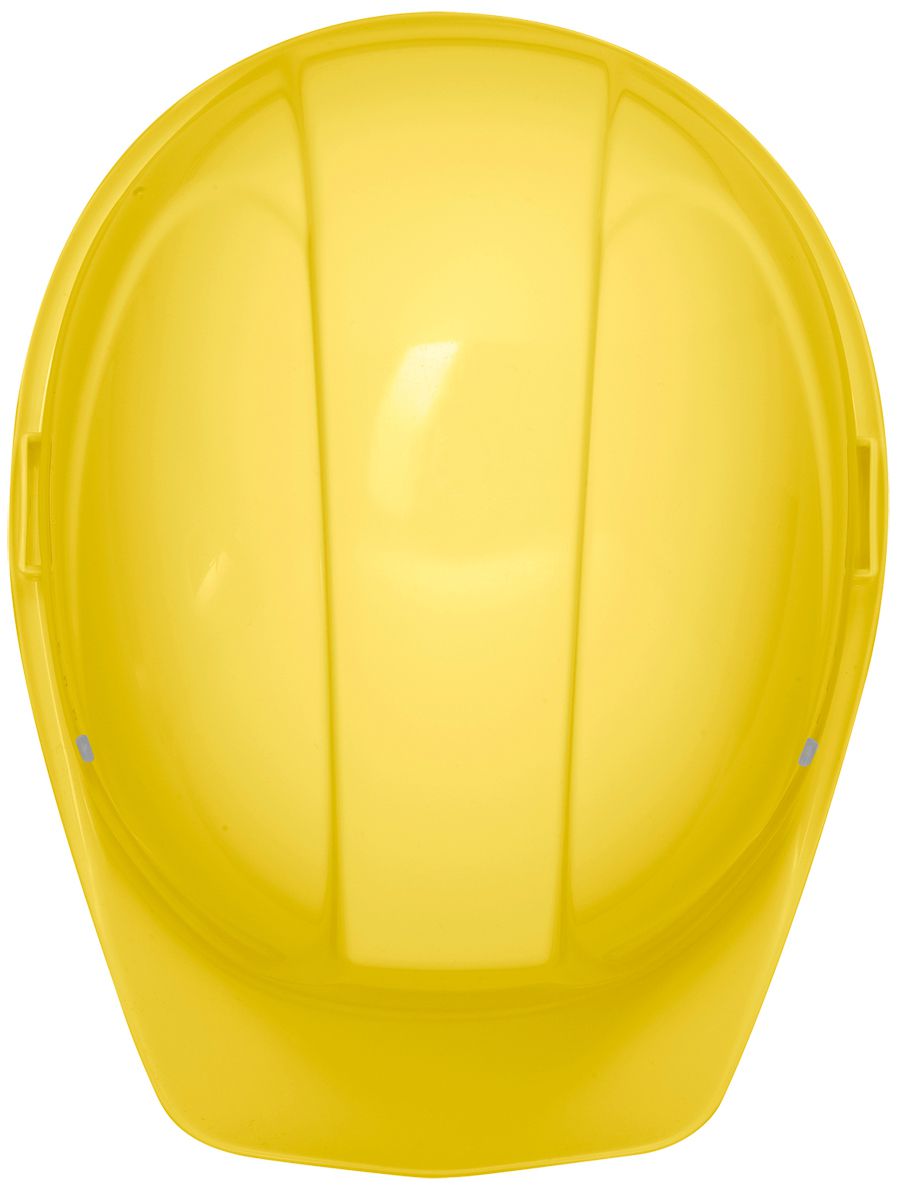 uvex super boss Bauhelm - Robuster Schutzhelm für Bau & Industrie - EN 397 - mit einstellbarer Belüftung - Gelb