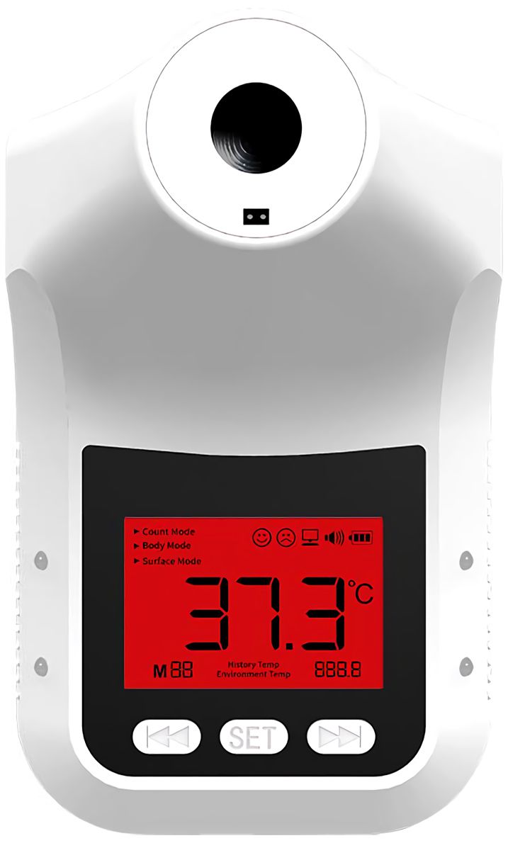V2 Infrarot-Thermometer - Elektronischer Thermometer Stationär - Digital & Kontaktlos