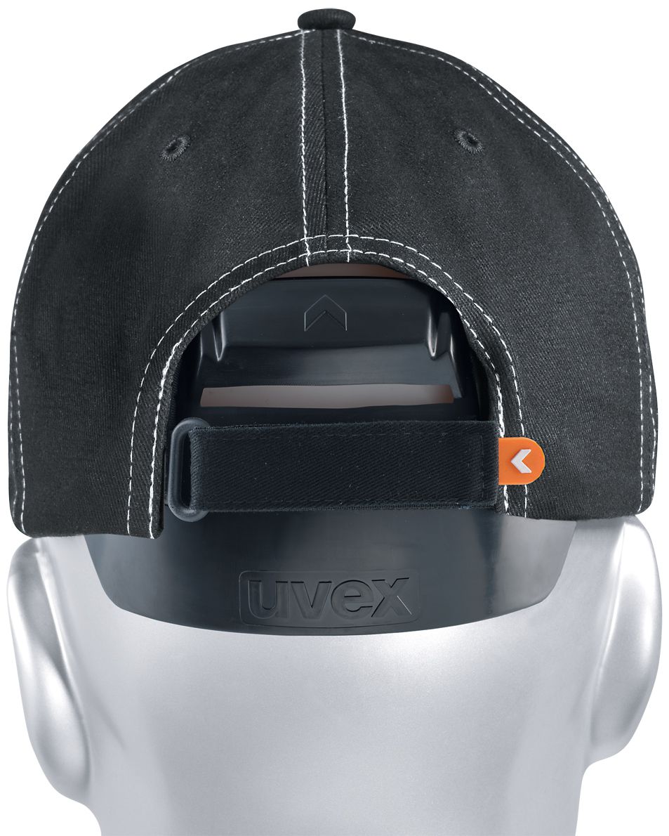 uvex u-cap sport Anstoßkappe - Schutzkappe mit kurzem oder langem Schirm - für Bau & Industrie - EN 812
