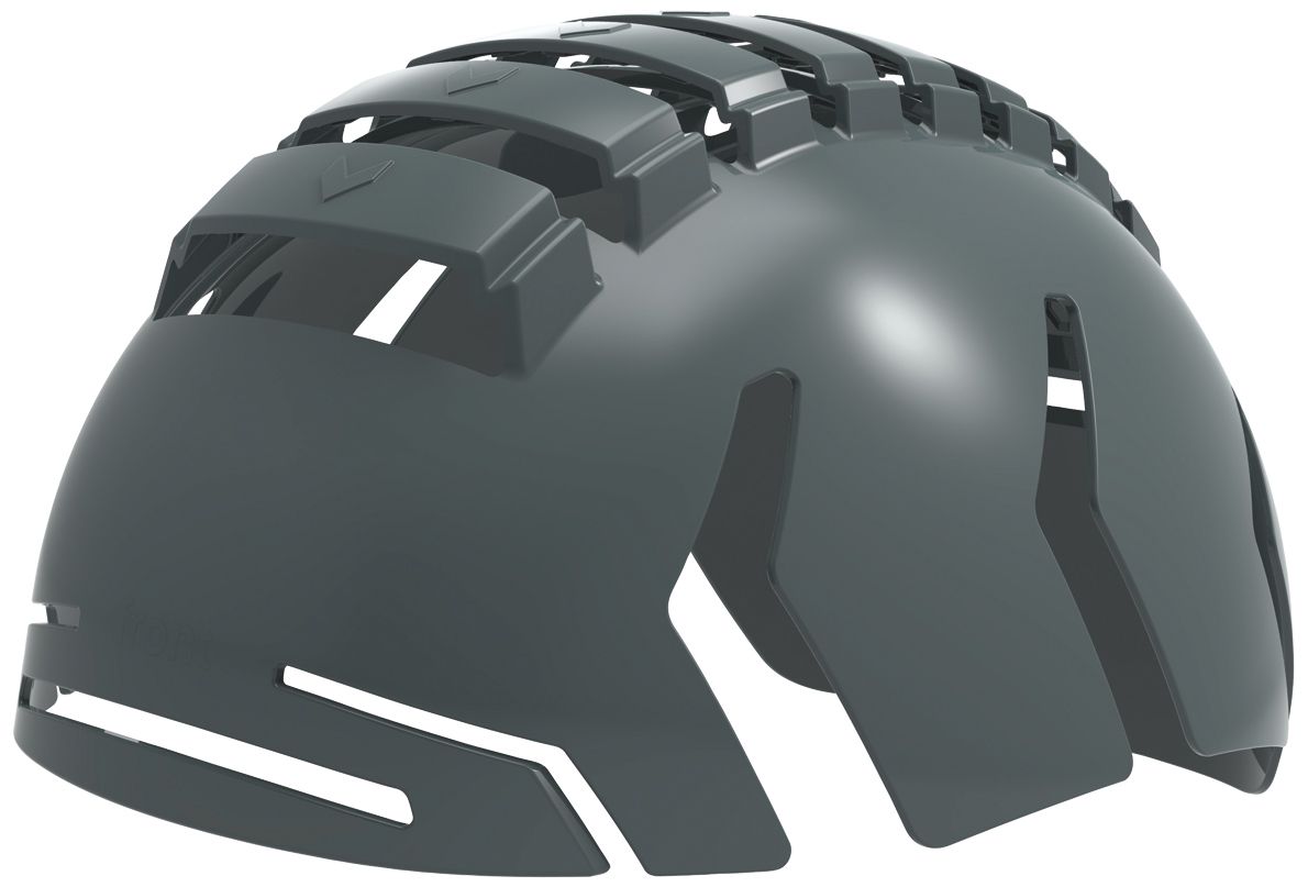 uvex u-cap sport Anstoßkappe - Schutzkappe mit kurzem Schirm - für Bau & Industrie - EN 812 - Schwarz - 60 bis 63 cm