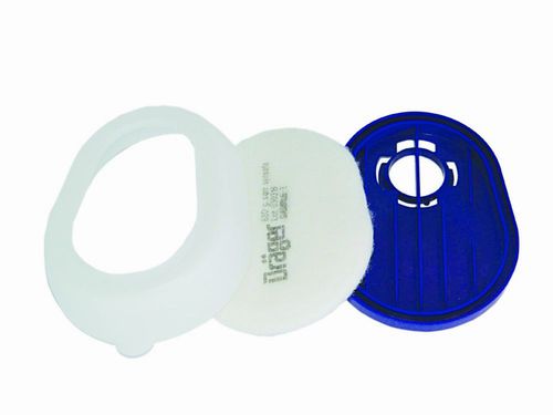 Dräger X-plore pad cap (2 pieces) - for use with particle filter pads (pad plate is required).