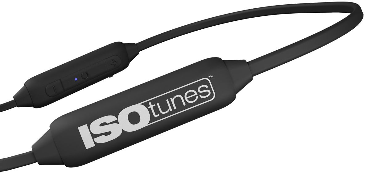 ISOtunes Xtra 2.0 Ohrenstöpsel - Bluetooth-Headset - NRR: 27 dB - Schwarz