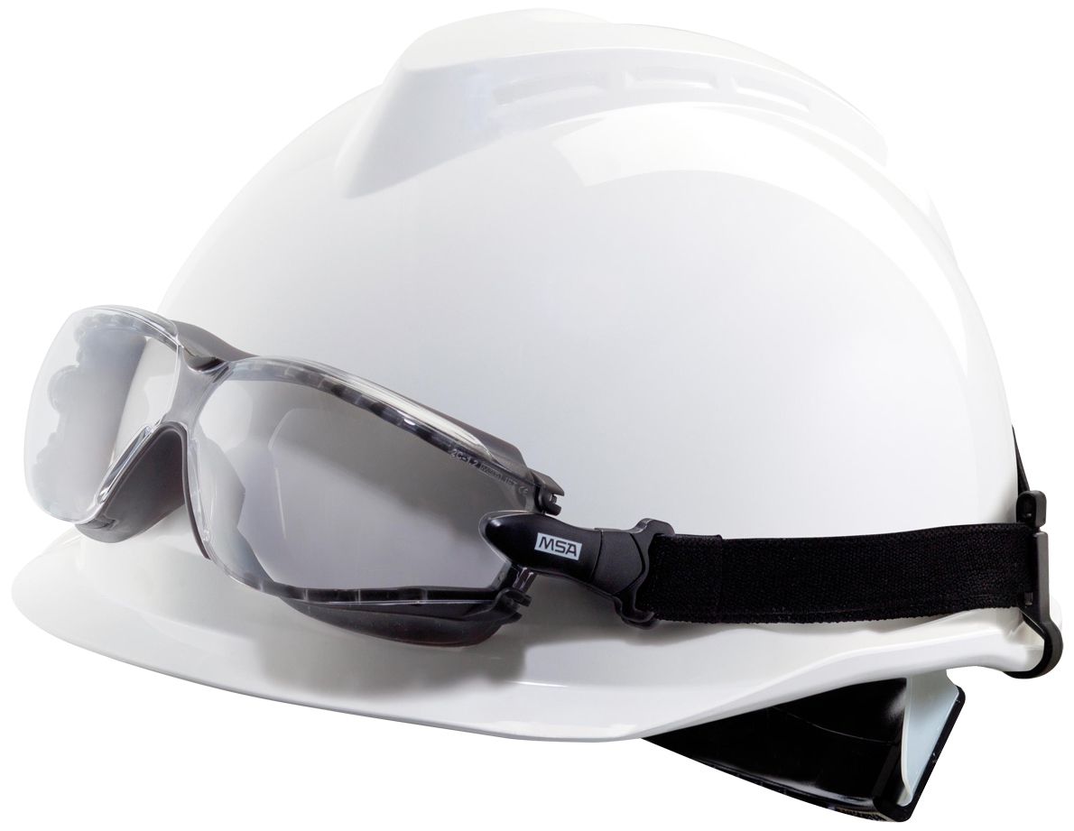 MSA Altimeter Vollsicht-Schutzbrille - für Brillenträger - kratz- & beschlagfest - verschiedene Scheibenfarben - EN 166
