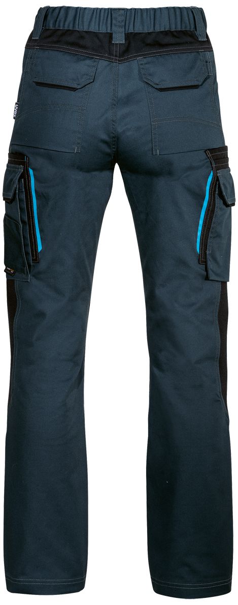 uvex tune-up work trousers for women - Cargo trousers for work - 35% cotton - Dark blue - 42