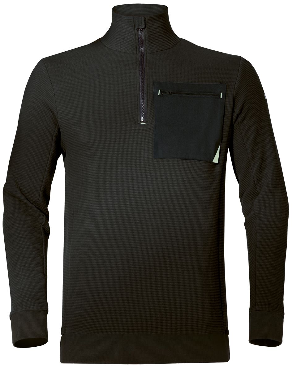uvex tune-up work jumper - cotton jumper with reinforced breast pocket - comfortable & breathable