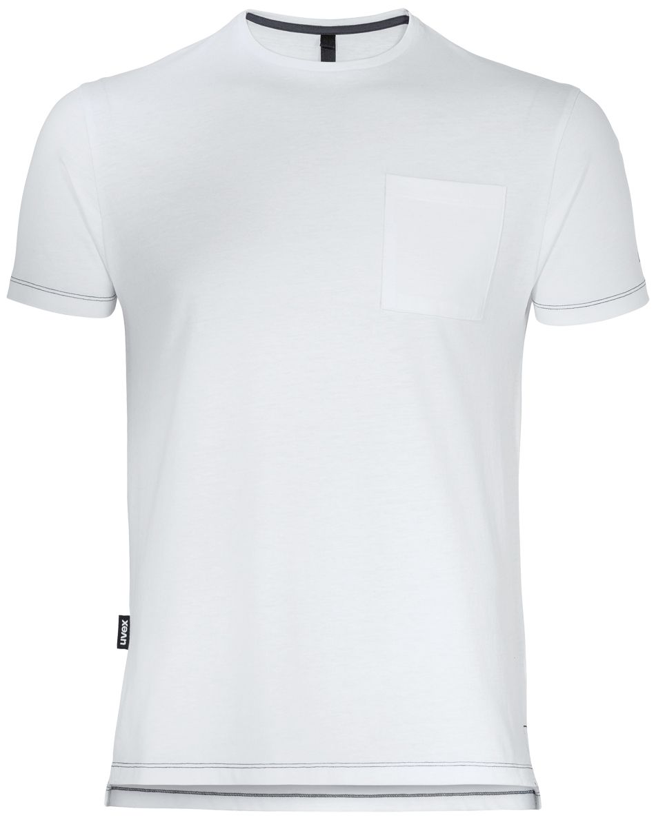 Kurzarm Arbeitsshirt Uvex Tune-Up Herren T-Shirt 50% Baumwolle & 50% Polyester 
