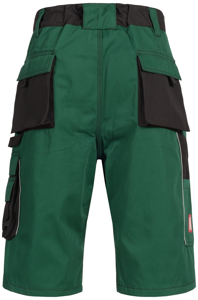 NITRAS MOTION TEX PLUS 7604 Work shorts - Shorts for work - 35% cotton - Green - 46