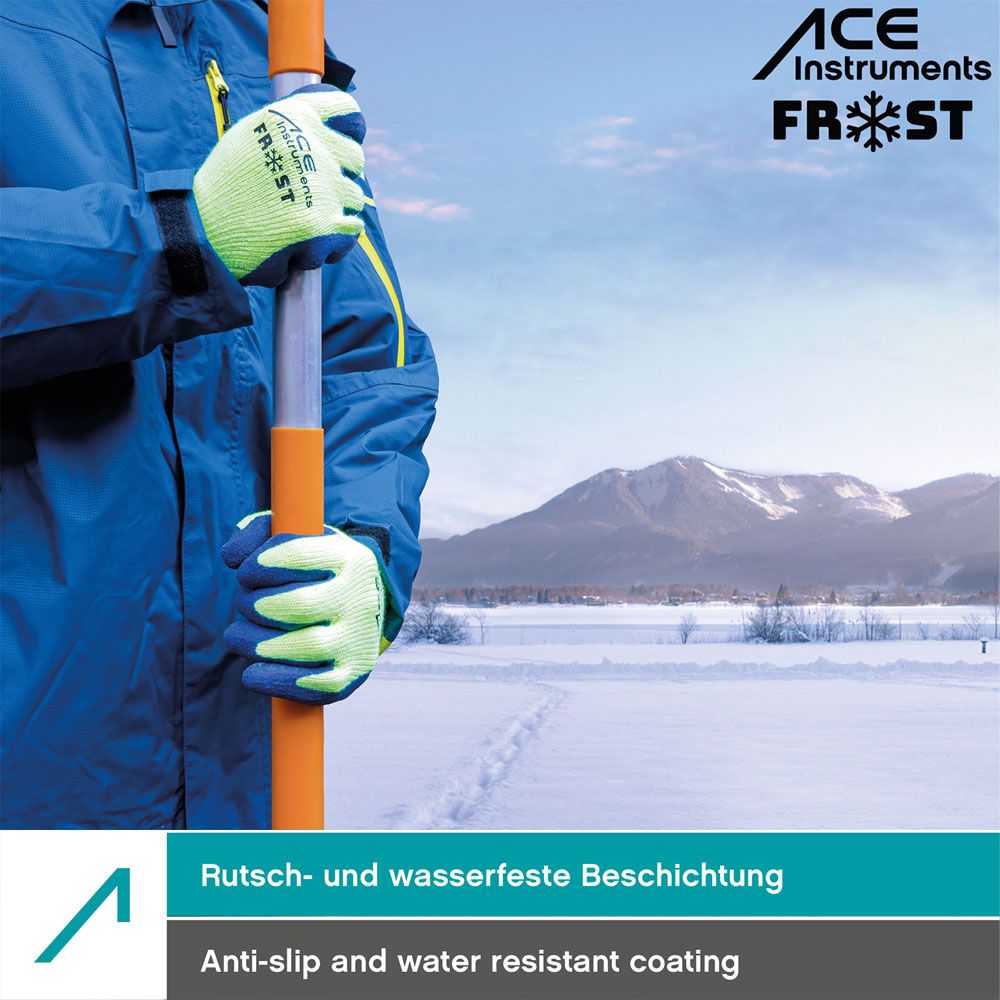 ACE Frost Arbeitshandschuhe - Thermo-Handschuhe für die Arbeit - EN 388/511 - 09/L (3er Pack)