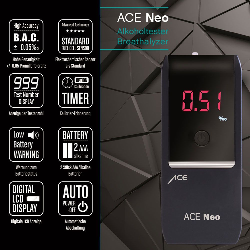 ACE Mundstücke für ACE Alkoholtester -  - Arbeitsschutz  u.v.m. im Onlinehshop