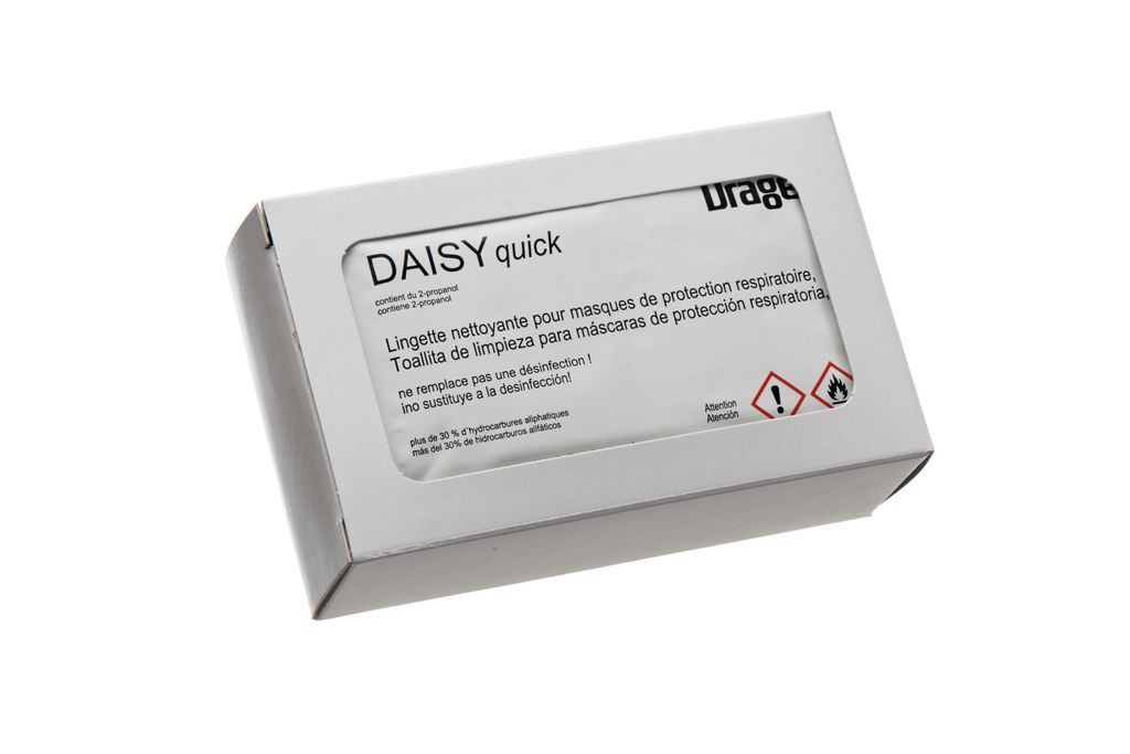 Dräger DAISYquick Reinigungstuch - Für die schnelle Reinigung von Atemschutzgeräten (VE = 10 Stück) (UN1987)