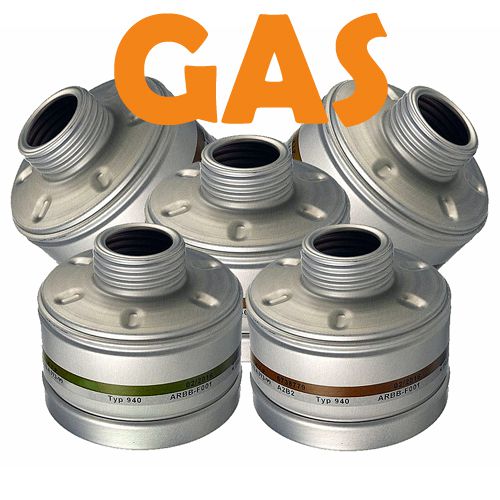 Dräger X-Plore Rd40 gas filter EN 14387 - various types, EN148-1 connection standard