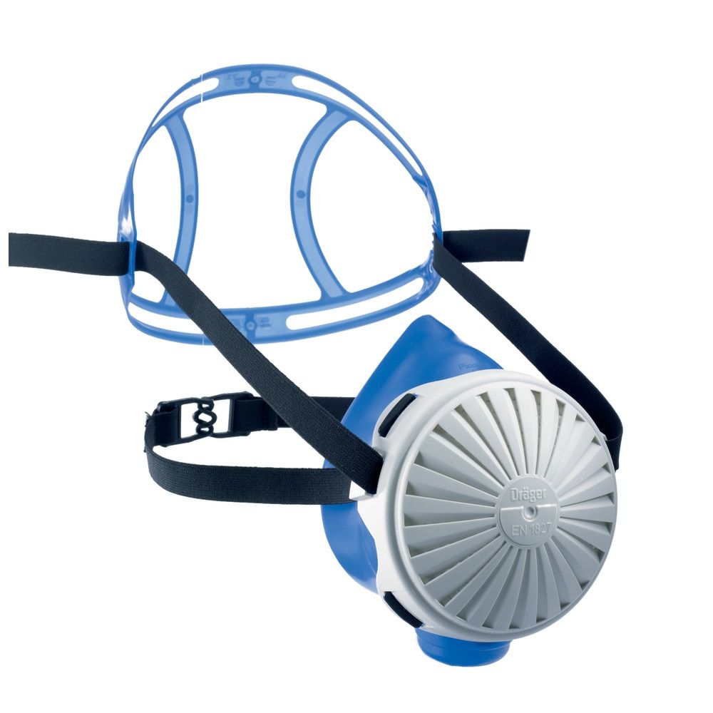 Dräger X-Plore 2100, Reusable 2-filter half mask made of silicone, without filter, size S/M