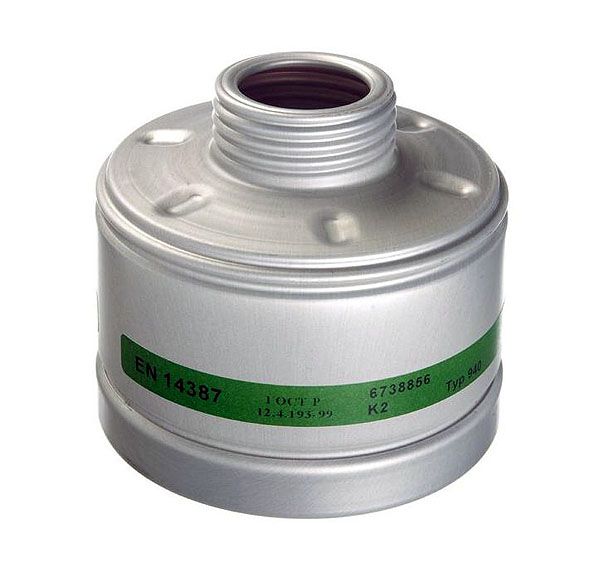 Dräger respiratory protection gas filter Rd40 connection, 940 - K2