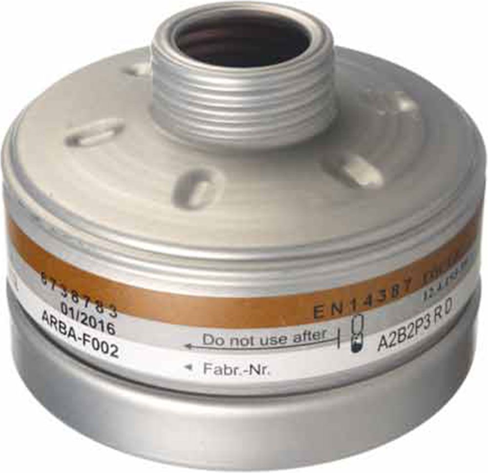 Dräger respiratory protection combi filter, Rd40 connection, 1140 - A2B2 P3 R D