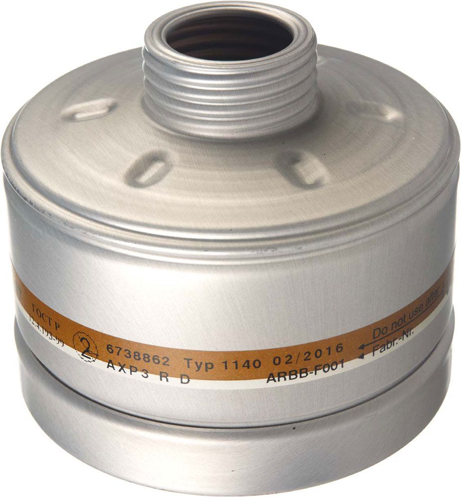 Dräger Kombinations-Filter - Kombi-Filter mit Rd40-Anschluss für Atemschutz-Masken - EN 148-1, EN 143, EN 14387 - AX P3 R D