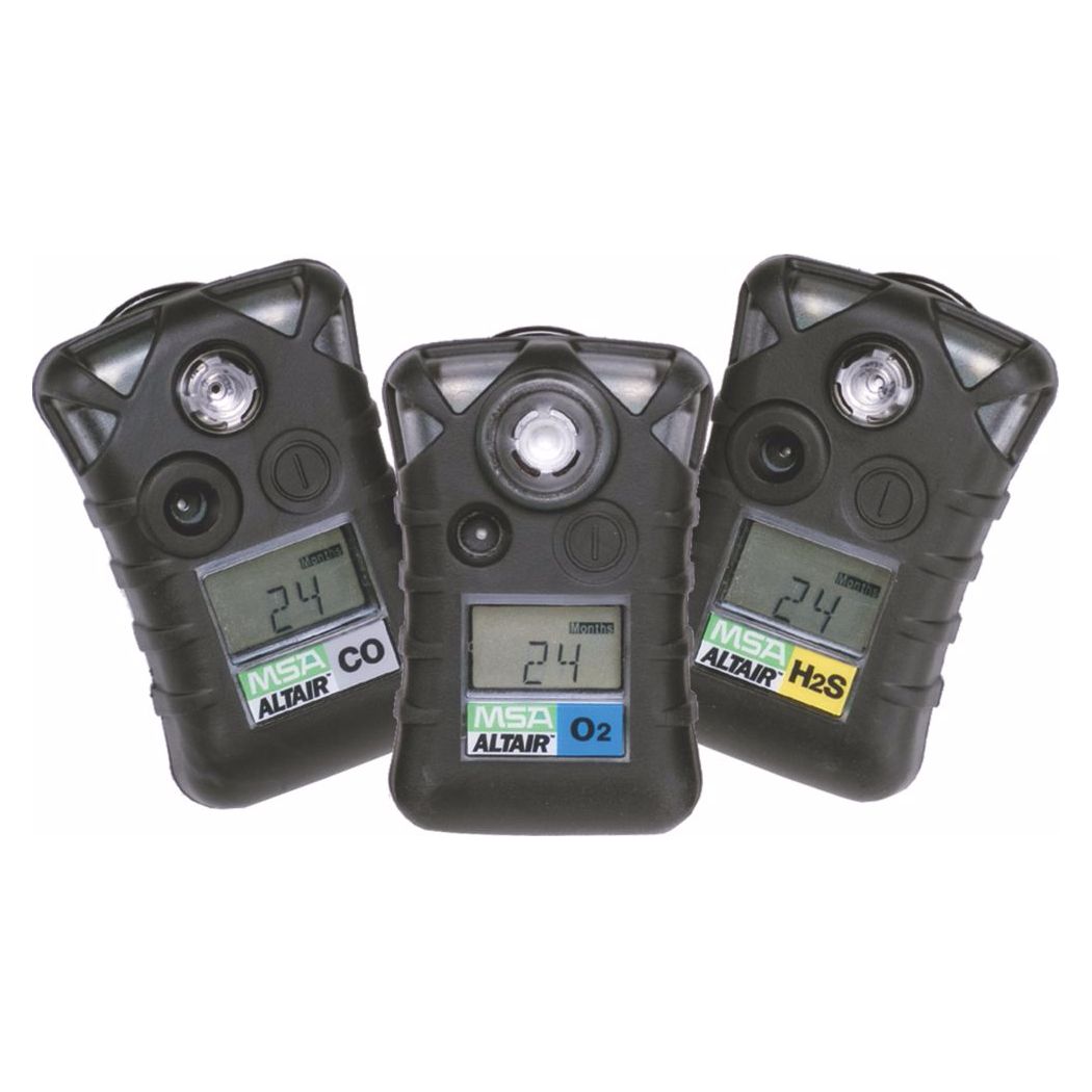 MSA single gas detector Altair for CO, H2S or O2 (maintenance-free, runtime 2 years+)