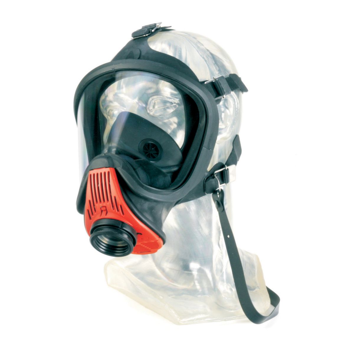 MSA Ultra Elite PF ESA, rubber full-face mask for positive pressure with threaded / DIN plug-in connection, unisize