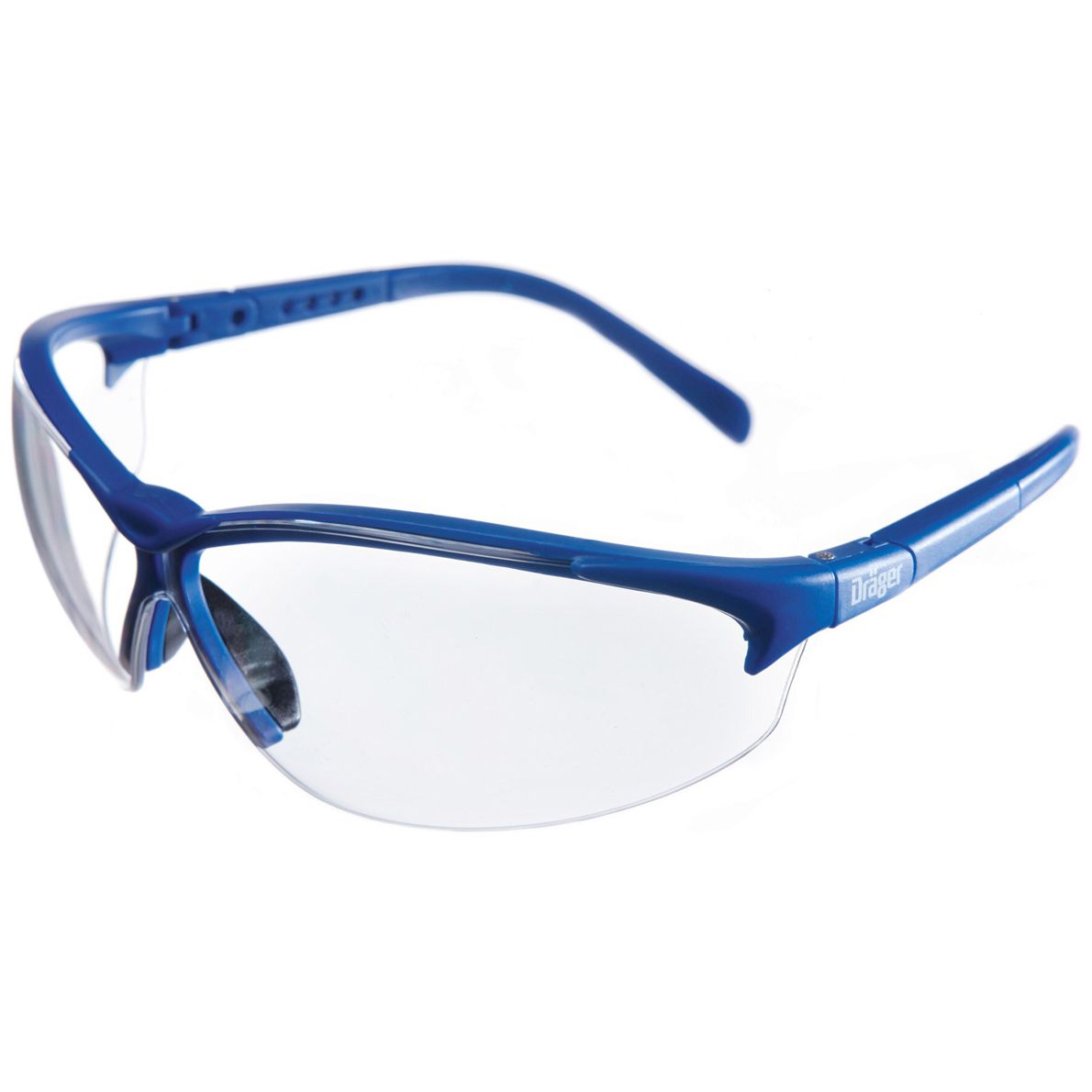 Dräger X-pect 8340 Schutzbrille - kratz- & beschlagfest - EN 166 - Blau/Klar
