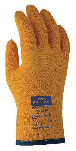 Uvex Montage-Schutzhandschuh Protector WET NK2725, Nitrilbeschichtung, Farbe: orange