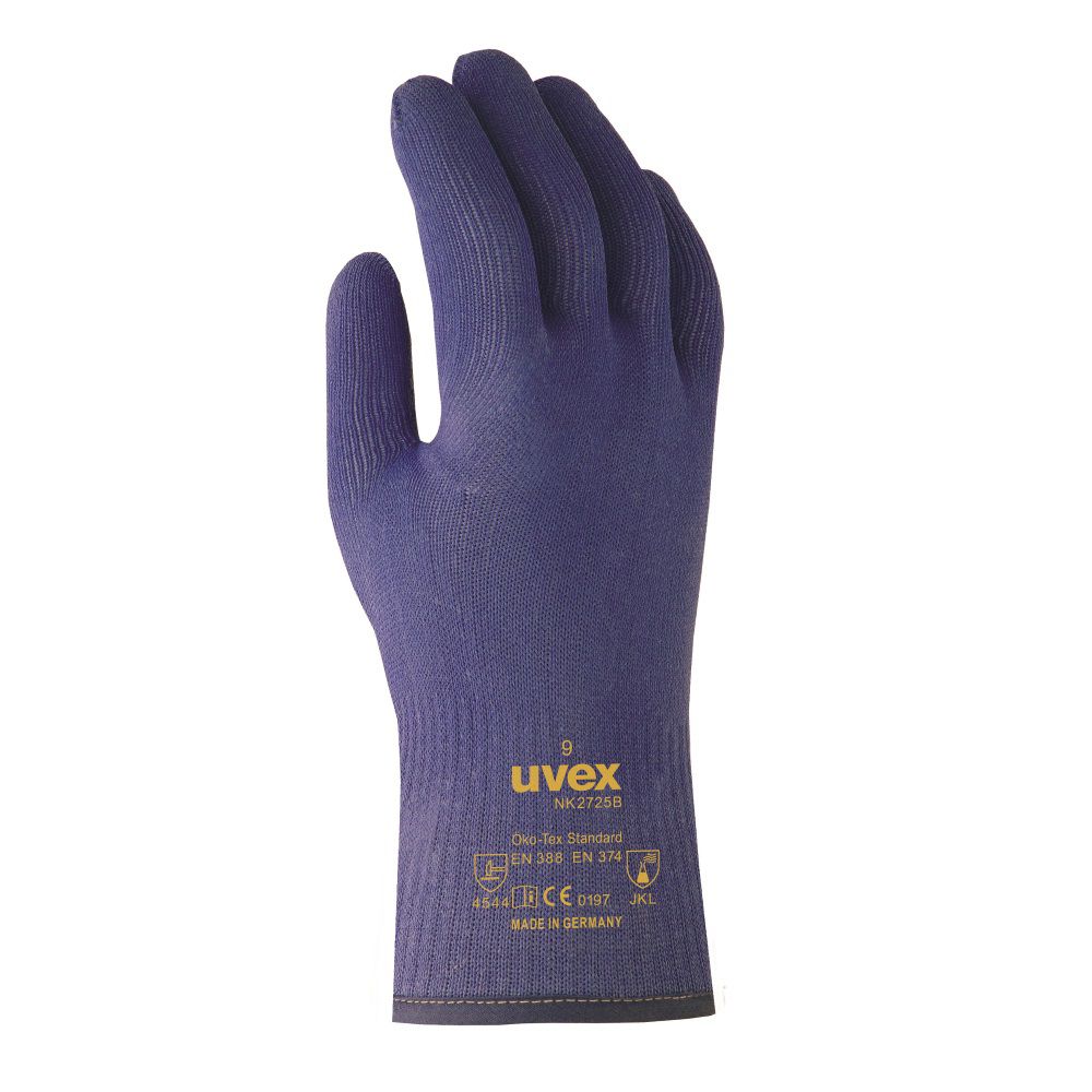 Uvex Montage-Schutzhandschuh Protector chemical NK2725, Nitrilbeschichtung, Farbe: blau