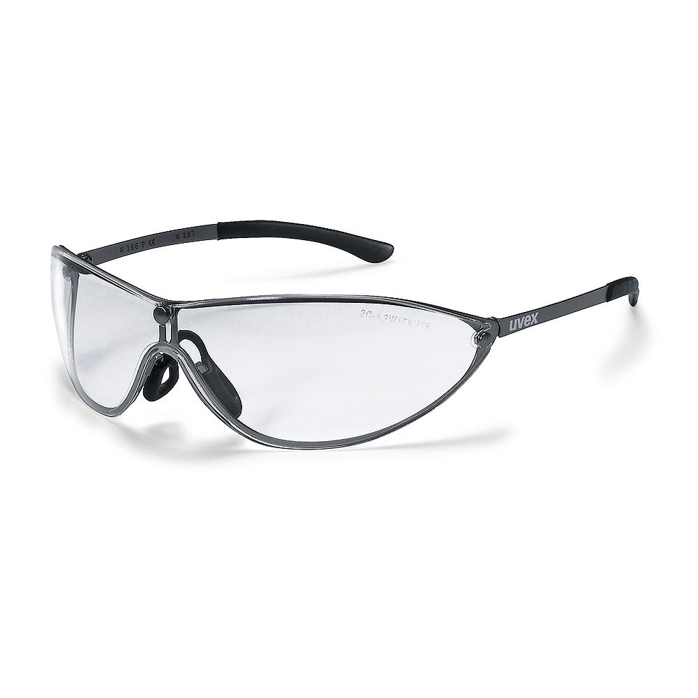 ABVERKAUF: Uvex Arbeitsschutzbrille / Bügelbrille 9153 racer MT, Scheibenfarbe: farblos, Schutz: 2-1,2