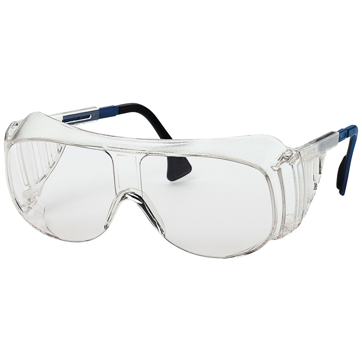 uvex 9161 Vollsicht-Schutzbrille - kratz- & beschlagfest dank supravision plus - EN 166/170 - Klar-Blau/Klar