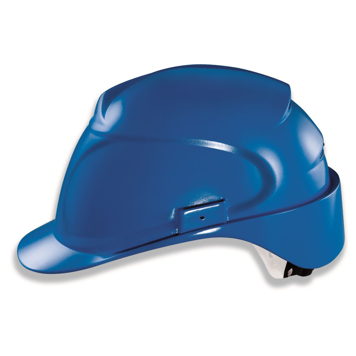 Uvex Schutzhelm airwing elektro, mit Adaptertaschen, Material: Polyethylen, Farbe: blau