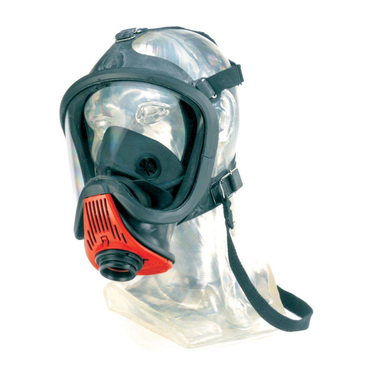 MSA Ultra Elite PS, rubber full-face mask for positive pressure with MSA plug-in connection, unisize