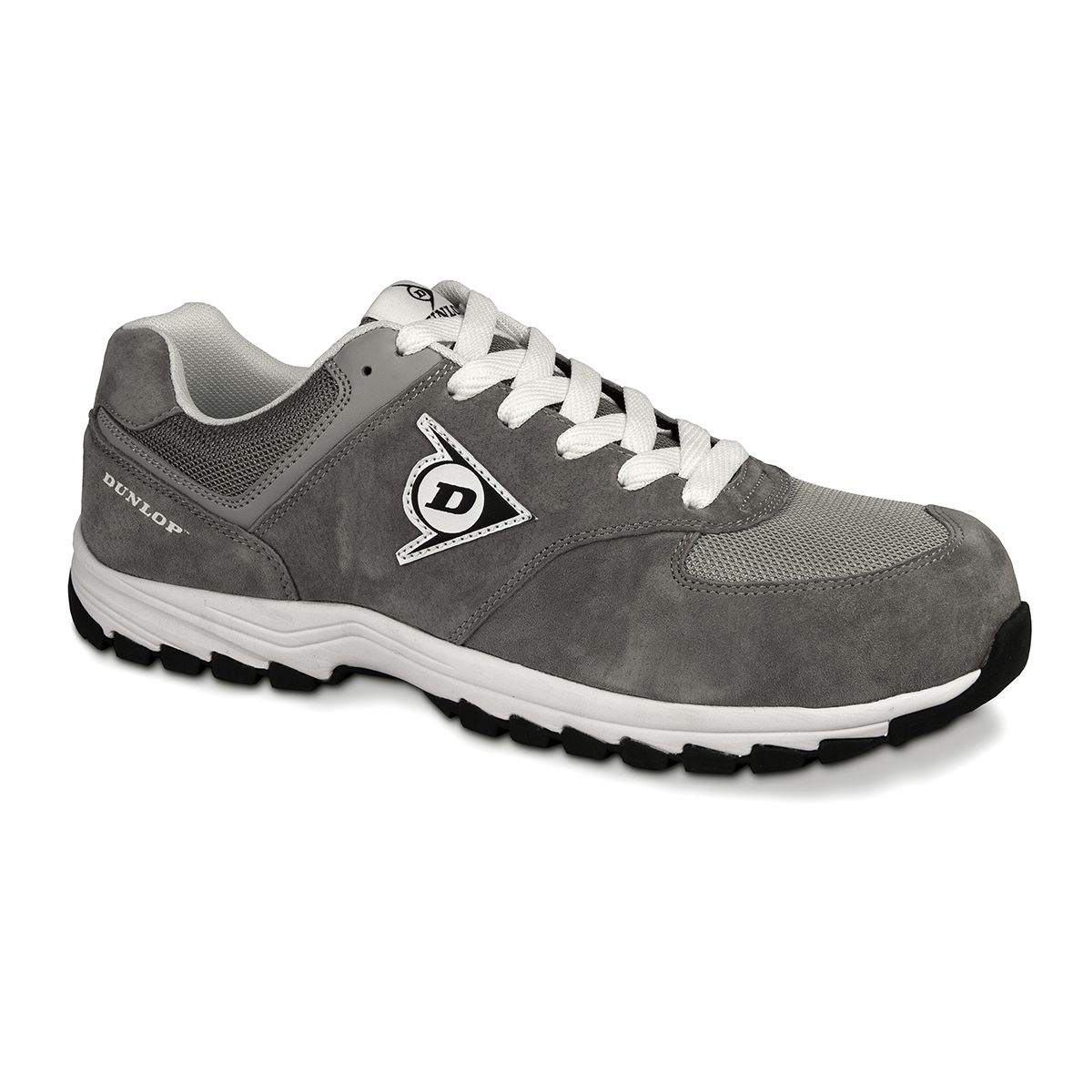 SALE: Dunlop Flying Arrow ED2 S3 safety low shoe, sporty & breathable, grey, size 47