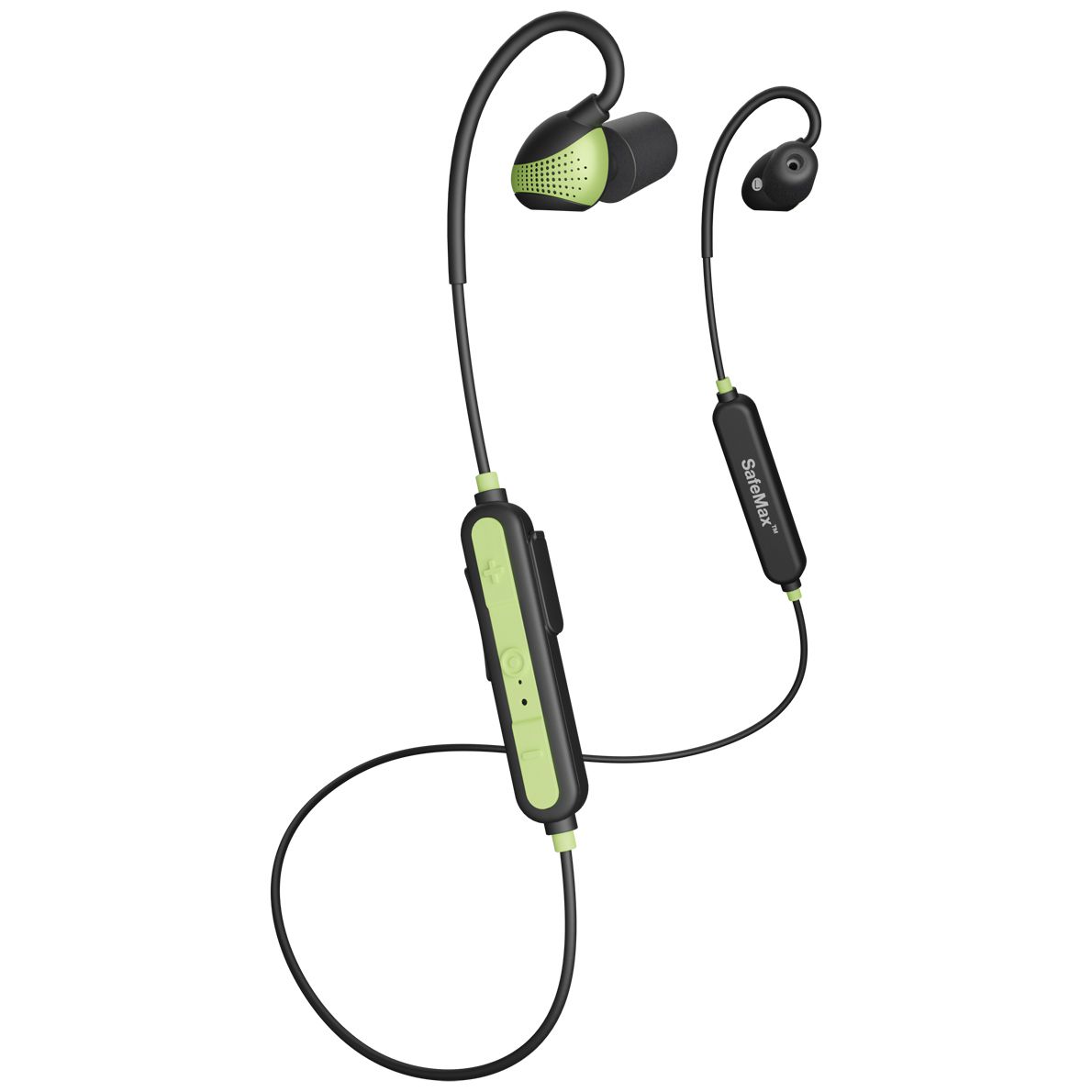 ISOtunes Pro 2.0 Aware Headset-Ohrenstöpsel - Aktive Bluetooth-Kopfhörer mit Noise Cancelling - EN 352 - Grün