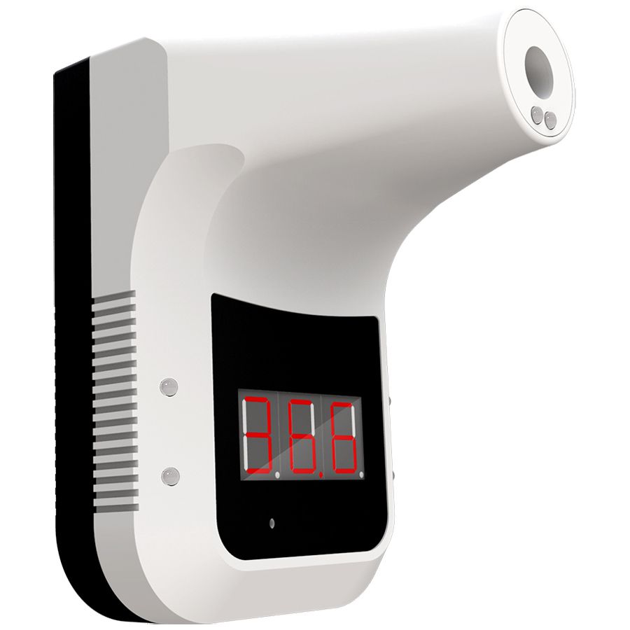 ABVERKAUF: V1 Kontaktloses Temperatur-Thermometer - Perfekt zur Kontrolle - Weiß