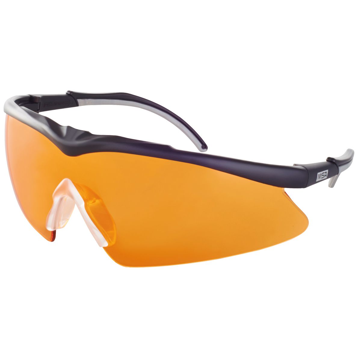 20 x Schutzbrille Arbeitsbrille Orange/Schwarz EN 166 Arbeitsschutzbrille 