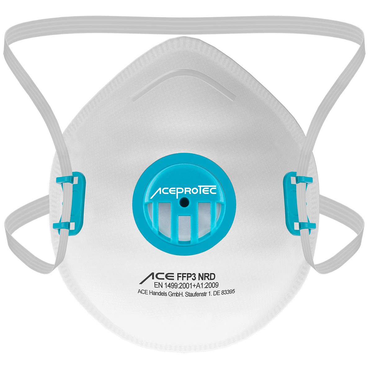 5 Stück ACE ProTec FFP3-Masken - Staubschutz-Maske mit Ventil - EN 149 -  Einweg-Staubmaske gegen Asbest & Schimmel - Leichter Atemschutz -  Arbeitsschutz - ACE Technik.com -  - Arbeitsschutz u.v.m. im  Onlinehshop