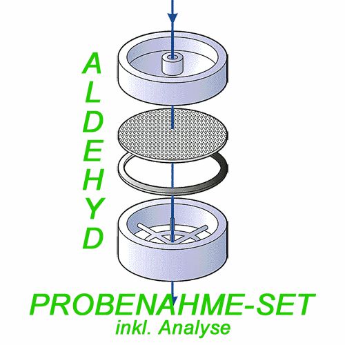 Dräger Aldehyd-Probenahme-Set - Probenahme von Aldehyden, inkl. Analyse