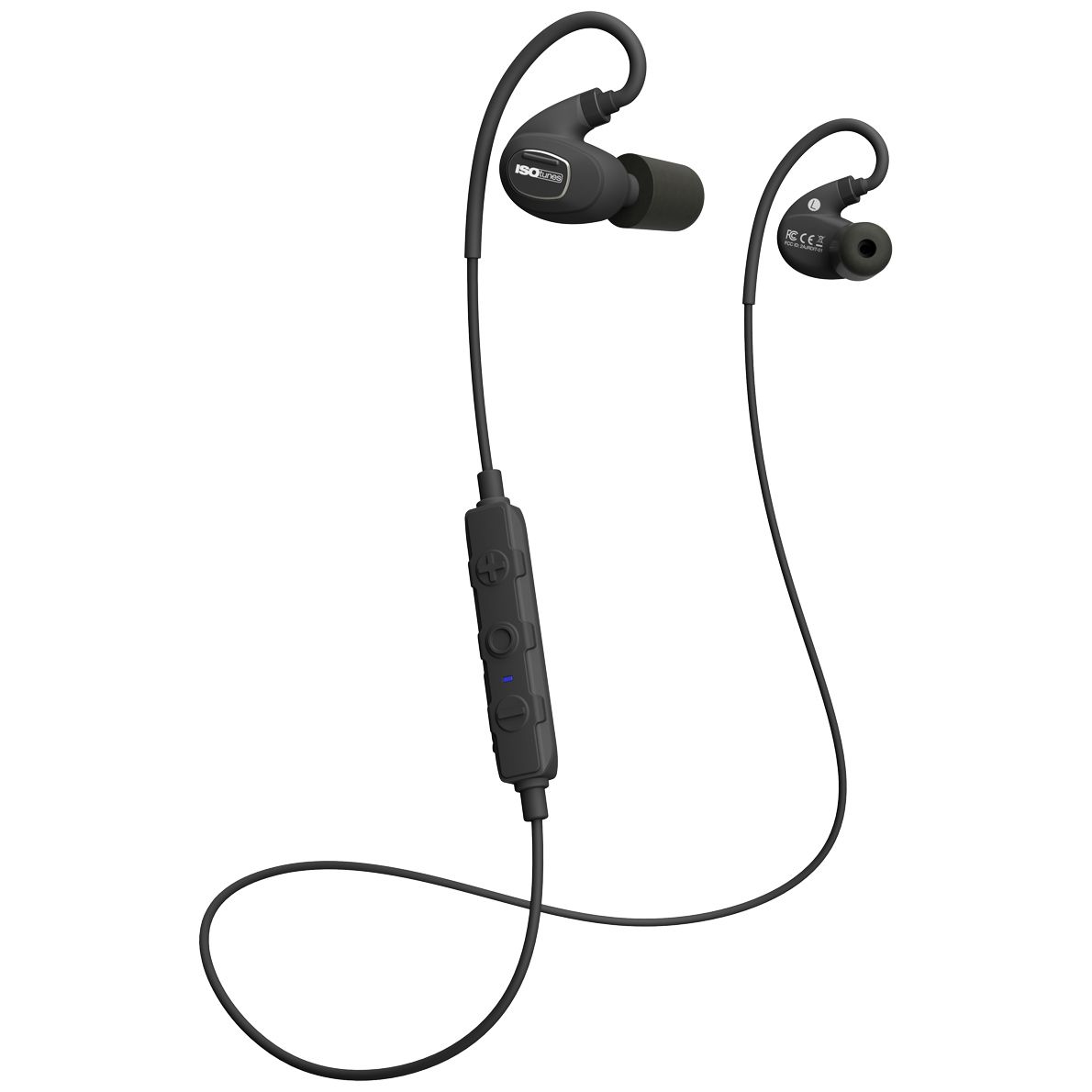 ISOtunes Pro 2.0 Gehörschutz-Ohrenstöpsel - SNR: 32 dB - Schwarz